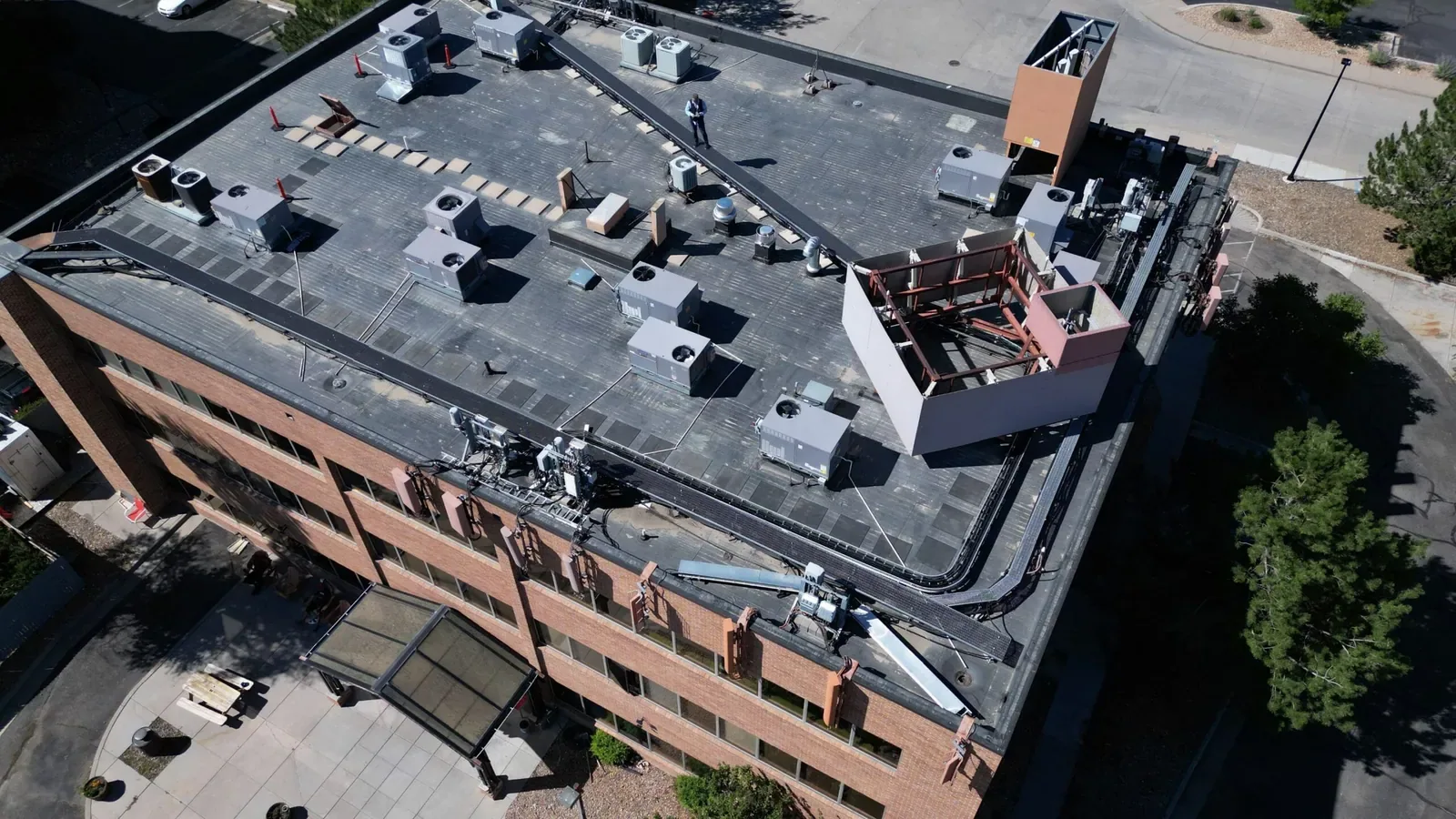Drone Roof Inspection in Killeen, TX