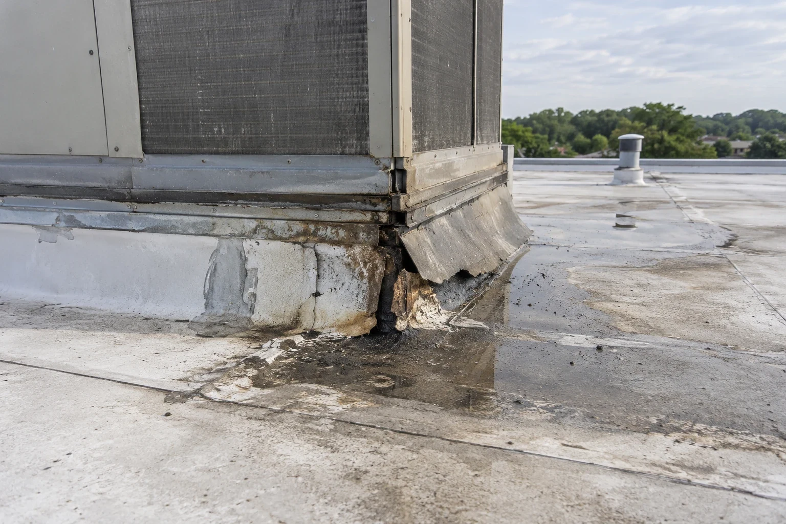 Commercial Roof Flashing Repair in Killeen, TX