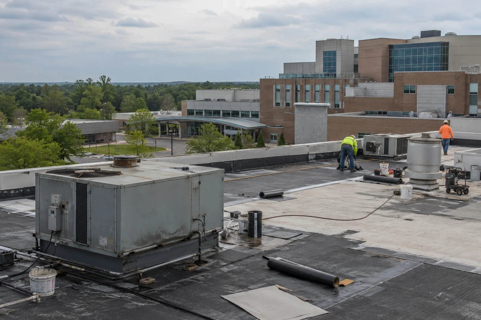 Commercial Roofing for Healthcare Systems in Killeen, TX